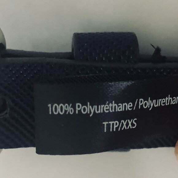 NWOT-RW&CO skinny belt navy Size XXS - Picture 4 of 6